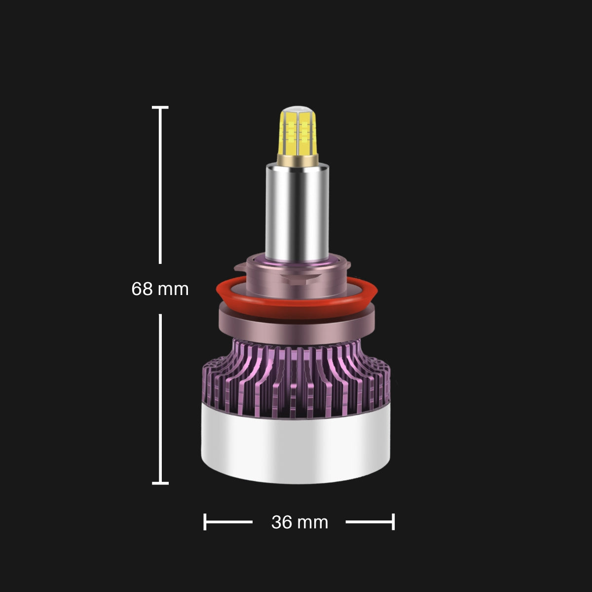 Żarówki LED H11 | PEL UltraBeam | 360° | 6000K | CANBUS
