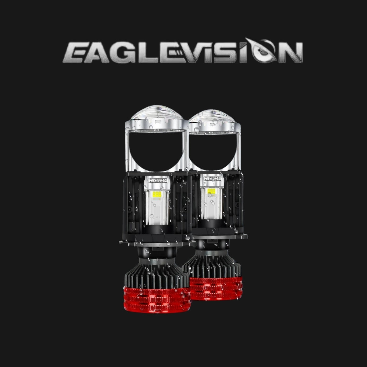 Żarówki LED H4 | EagleVision DualX | BiLED | Soczewka | 6000K