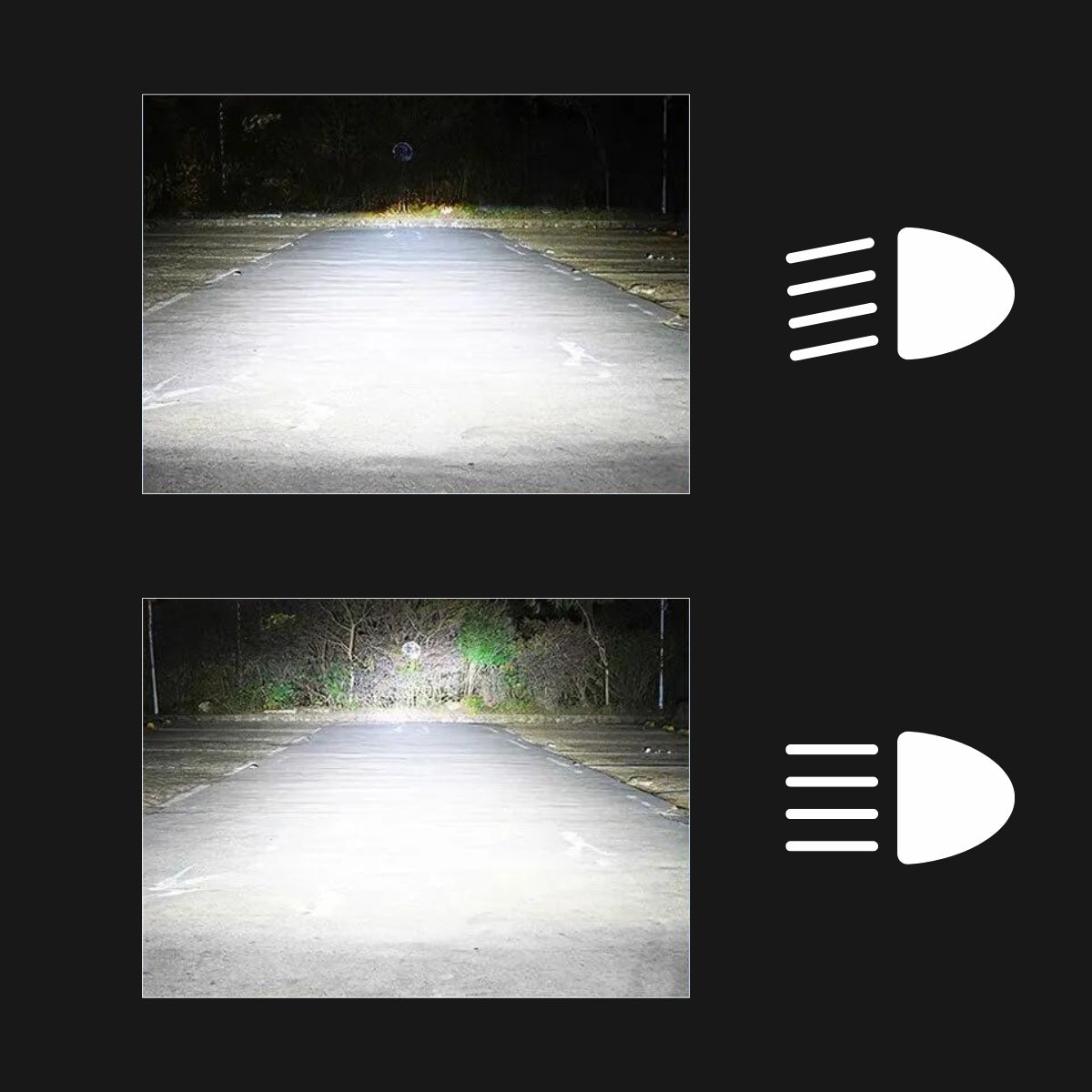 Żarówki LED H7 i7s Mini | CANBUS | 6500K | Pasują 1:1